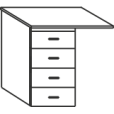 Тумба приставная